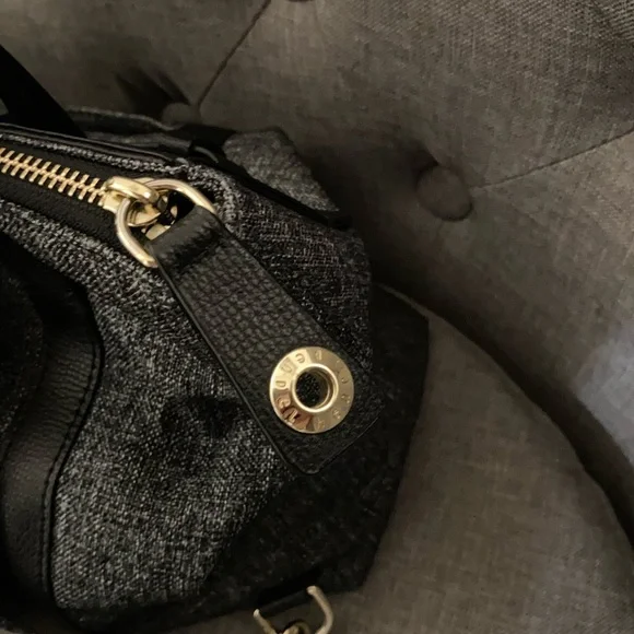 Henri Bendel Mini Jetsetter Black Canvas Multi - Picture 7 of 9